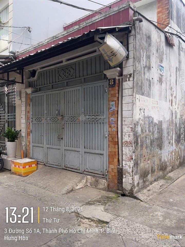 Đường 1a bình hưng hòa a hẻm rộng buôn bán tốt không ngập nước khu sầm uất