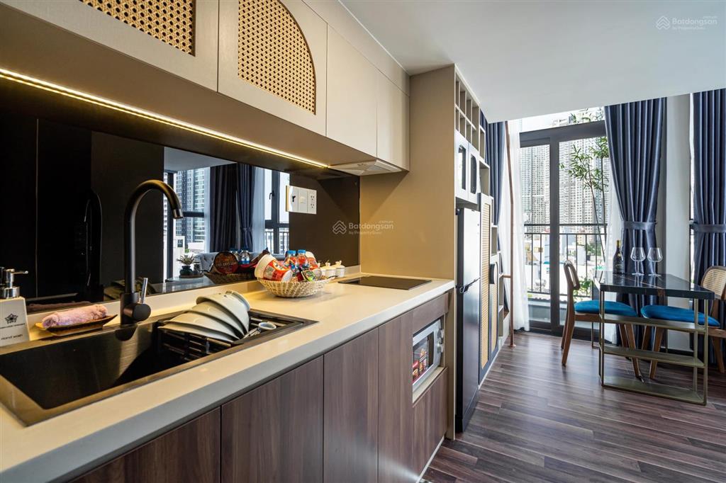 Cho thuê căn hộ cao cấp full nt 1 phòng ngủ  studio quận 1 giáp cầu thị nghè giáp thảo cầm viên