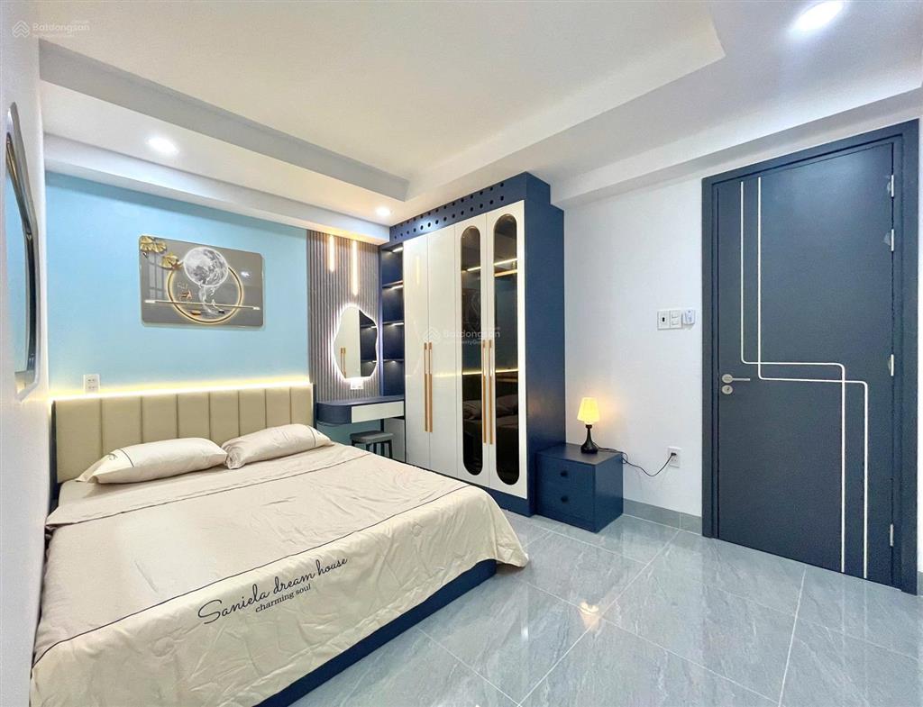 Cho thuê 1phòng ngủ gần đh hồng bànguefhutech gần cầu bông quận 1 chợ bà chiểu hầm xe thang máy