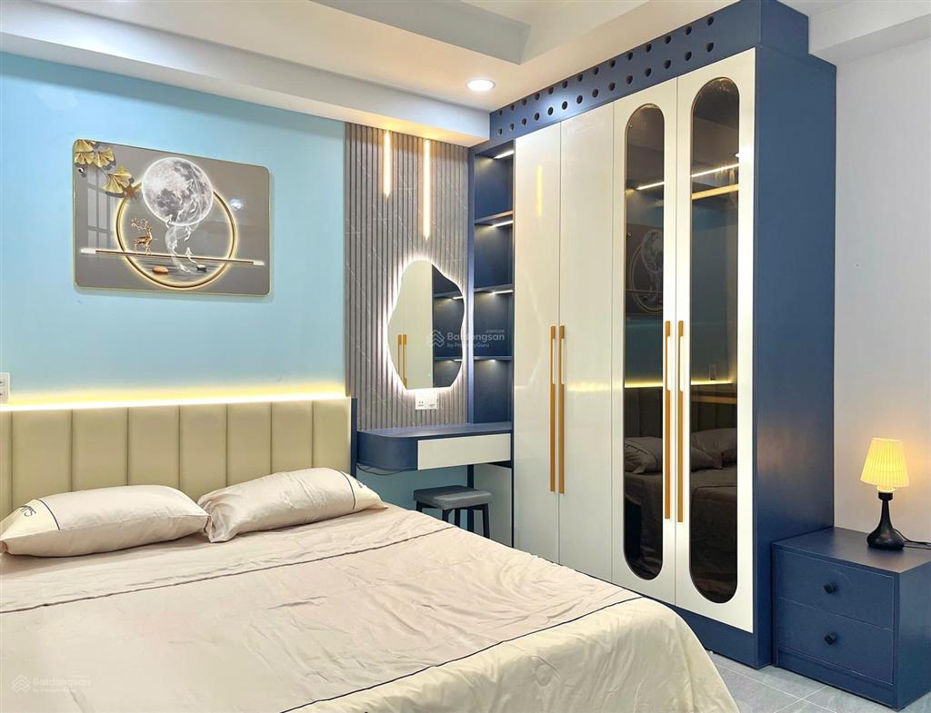 Cho thuê 1phòng ngủ gần đh hồng bànguefhutech gần cầu bông quận 1 chợ bà chiểu hầm xe thang máy