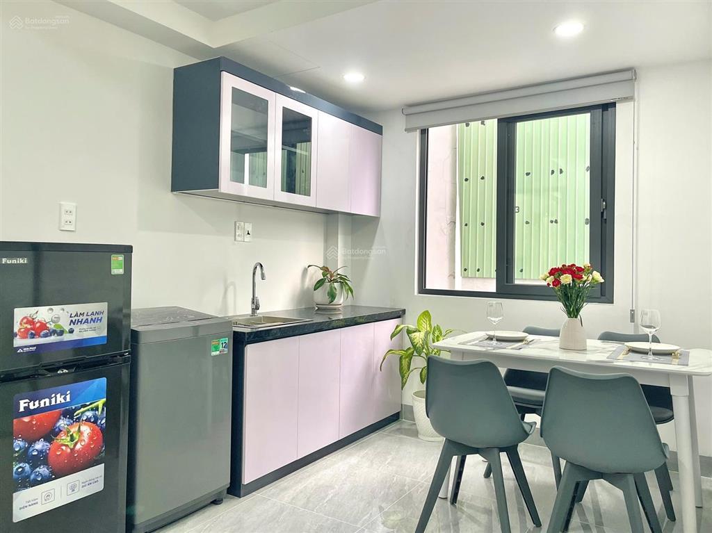 1 phòng ngủ gần chợ bà chiểu bùi đình túy học viện cán bộ chu văn an có hầm xe thang máy full nt