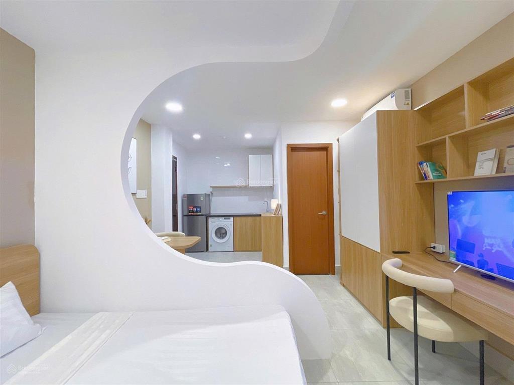 Cho thuê studio 1phòng ngủ gần cầu điện biên phủ, ngã tư hàng xanh hoàng sa quận 1 hồng bàng hutech