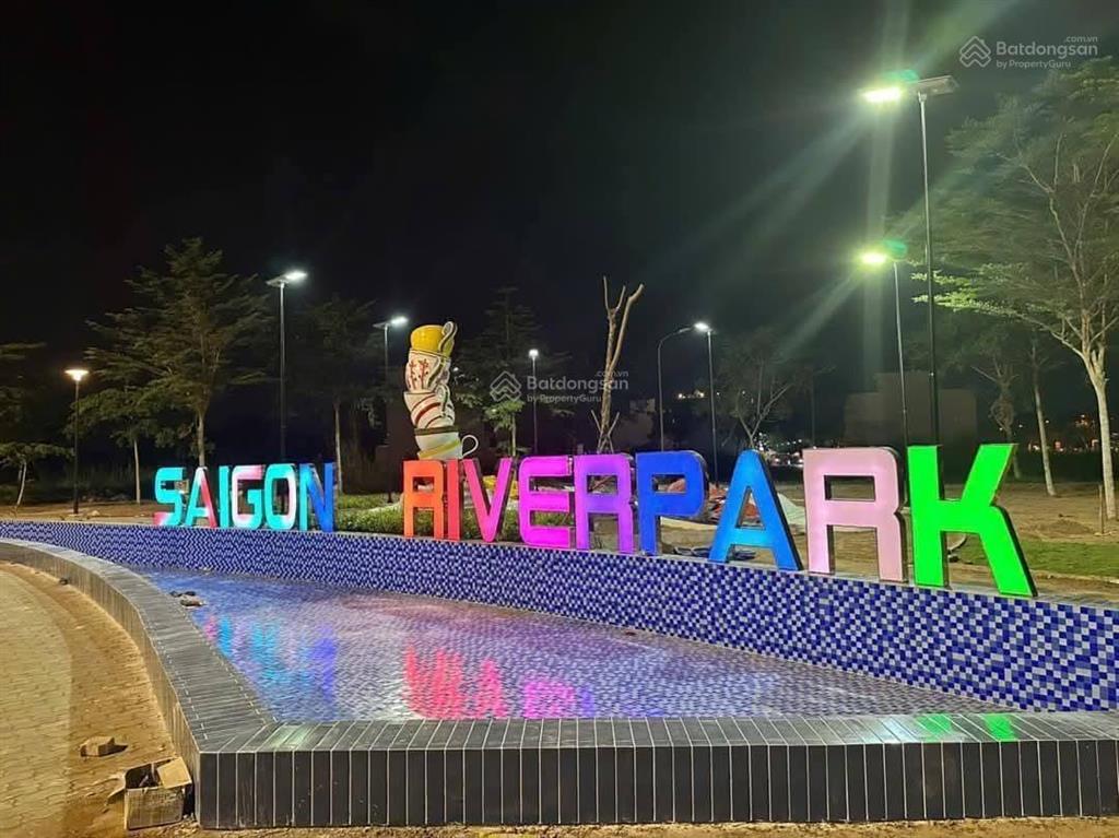 Bán lô đất vị trí đẹp khu dân cư saigon river park cần giuộc  cafe mộc, liền kề vin group