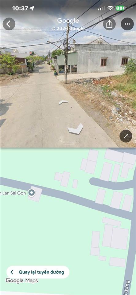 Chính chủ bán lô đất gần chợ bình chánh, sổ sẵn 52m2 giá 2ty5