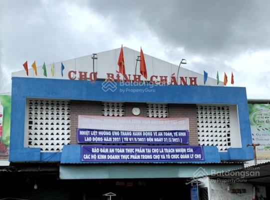 Chính chủ bán lô đất gần chợ bình chánh, sổ sẵn 52m2 giá 2ty5