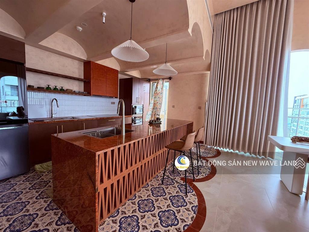Cho thuê penthouse river panorama q7, 220m2 4pn 3wc tầng cao view sông trực diện, giá 80tr