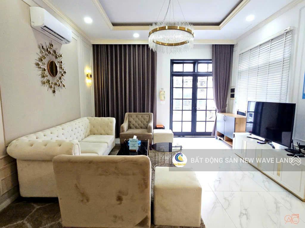 Cho thuê biệt thự nguyễn thị thập quận 7, 9x31m, 1 trệt 3 lầu, 6pn khép kín full nt  giá 100tr