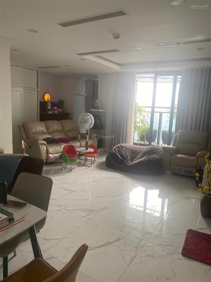 Bán căn hộ sunshine sky city tòa a2 tầng 24 dt 132m² 4pn 3wc full nội thất giá 10,75 tỷ