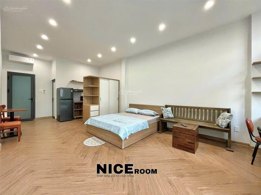 Cho thuê studio 45m2 ban công full nội thất cao cấp tại nguyễn gia trí, trung tâm quận bình thạnh