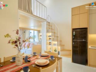 Chiếu khấu 300tr căn duplex 1pn + 68m2 htls 24t, ngay sát 3 dại công viên, kí hđmb, tầng đẹp