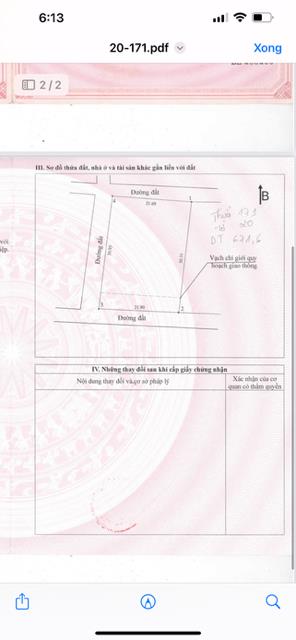 Lô đất 3 mặt tiền cực đẹp xã thừa đức, cẩm mỹ, đồng nai
