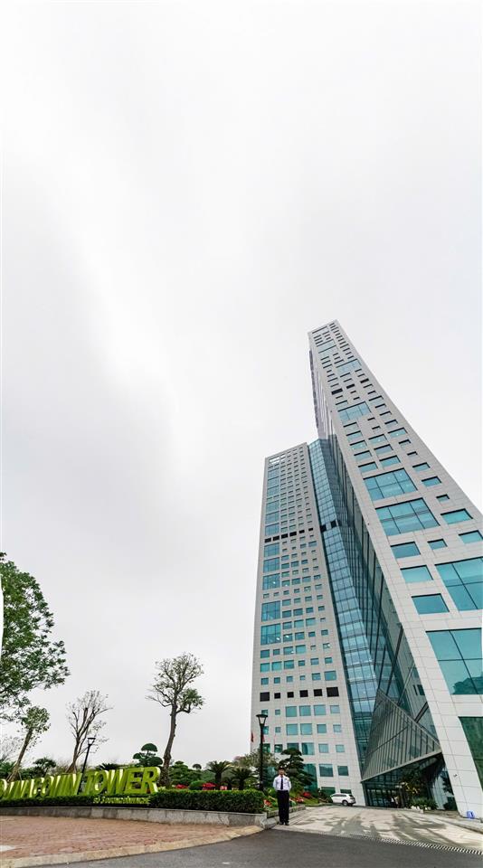Cho thuê văn phòng 1900m2 có chia nhỏ hạng a tòa vinacomin tower, số 3 dương đình nghệ, cầu giấy