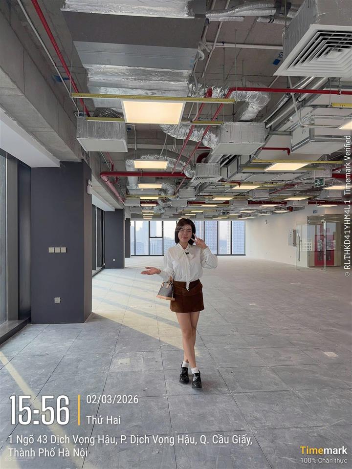 Cho thuê văn phòng hạng a the marc 88 tại trần thái tông, hà nội. dt 1000m2 giá cả hợp lý
