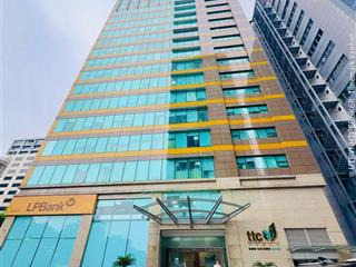 Cho thuê văn phòng tòa ttc  duy tân dt 500m² có chia nhỏ diện tích. giá 369 nghìn/m2/tháng