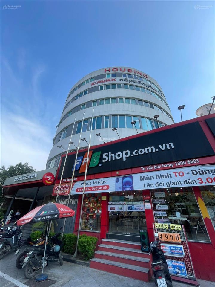 Bql cho thuê văn phòng tại tòa 299 trung kính  trống diện tích 225m2 giá 240 nghìn/m2/th