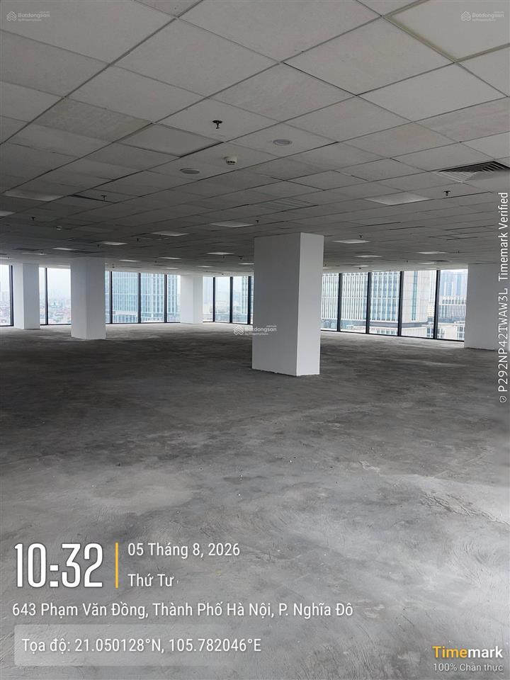 Cho thuê văn phòng (hạng a) tòa leadvisors số 643 phạm văn đồng. diện tích 800m2, giá 520k/m2/tháng