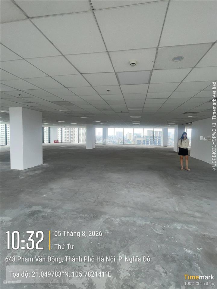 Cho thuê văn phòng (hạng a) tòa leadvisors số 643 phạm văn đồng. diện tích 800m2, giá 520k/m2/tháng
