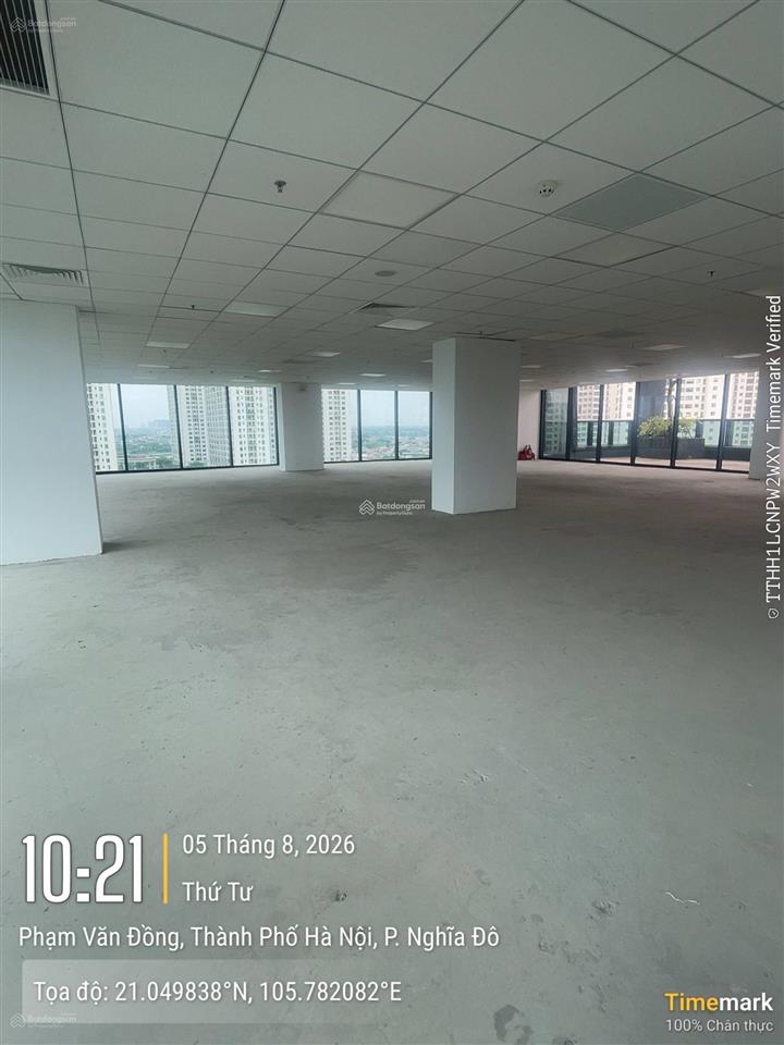 Cho thuê văn phòng (hạng a) tòa leadvisors số 643 phạm văn đồng. diện tích 800m2, giá 520k/m2/tháng
