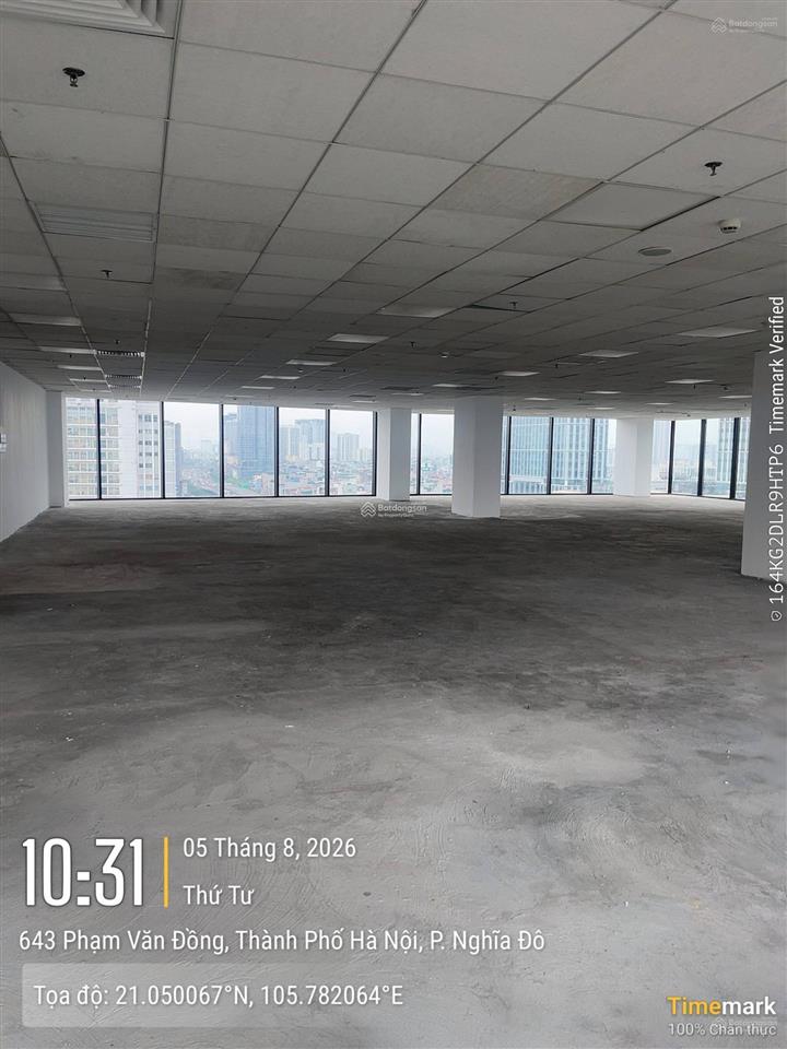Cho thuê văn phòng (hạng a) tòa leadvisors số 643 phạm văn đồng. diện tích 800m2, giá 520k/m2/tháng