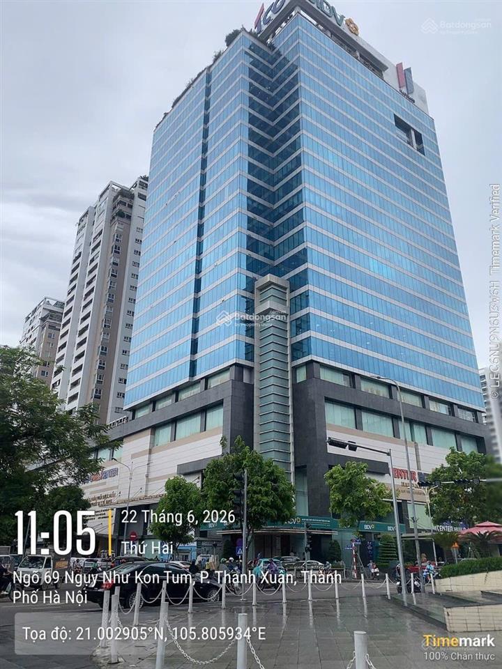 Bql tòa nhà hapulico complex  thanh xuân cho thuê sàn văn phòng diện tích 500m² có cắt