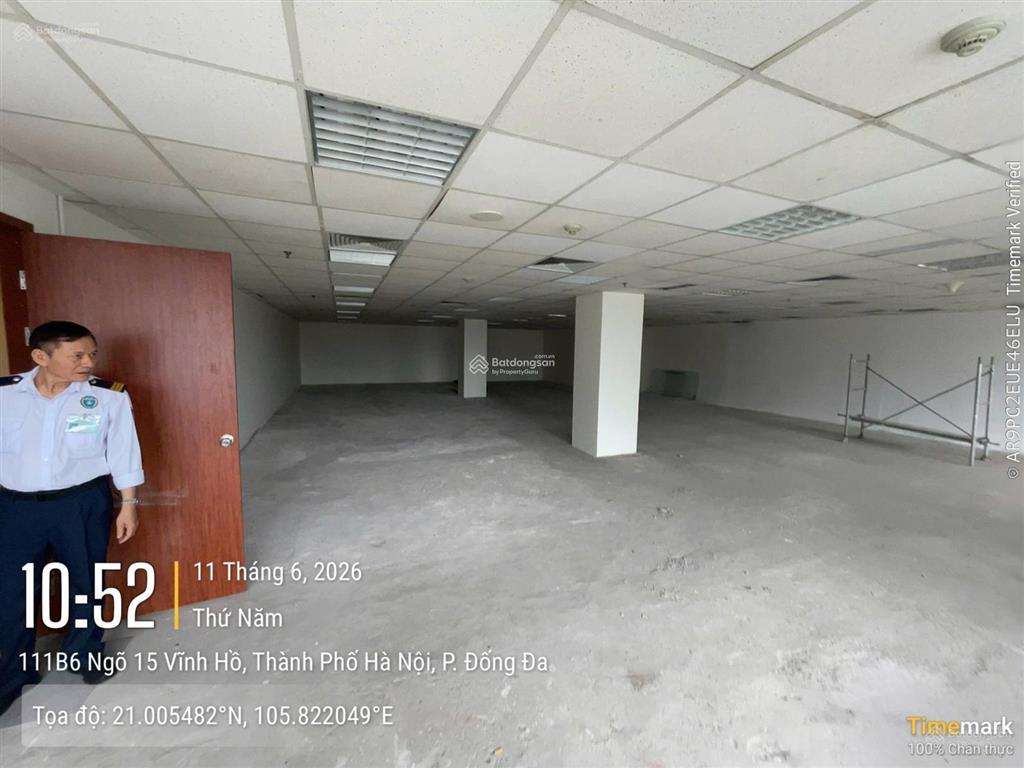 Bql tòa nhà oriental tower 324 tây sơn cho thuê vp, dt 150m2