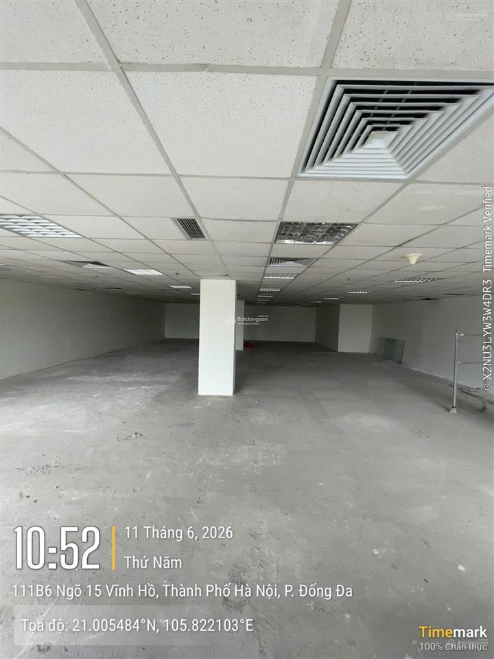 Bql tòa nhà oriental tower 324 tây sơn cho thuê vp, dt 150m2