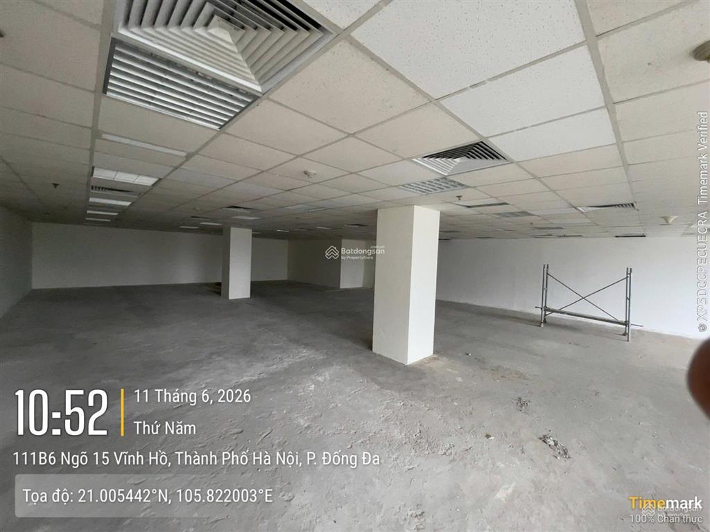 Bql tòa nhà oriental tower 324 tây sơn cho thuê vp, dt 150m2