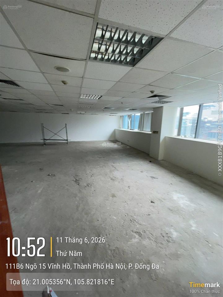 Bql tòa nhà oriental tower 324 tây sơn cho thuê vp, dt 150m2