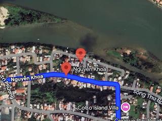 Bán đất tặng nhà c4 tại đường nguyễn khoa, cẩm nam, hội an giá chỉ  13,2 tỷ, 429m2