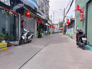 Nguyễn văn quá hẻm 8m sát mặt tiền  30m2  trệt và lầu đúc  thương lượng