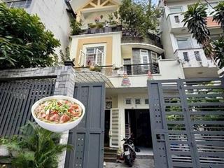 Biệt thự phan huy ích  8m x 20m  3 tầng  xe tải thông  5 pn