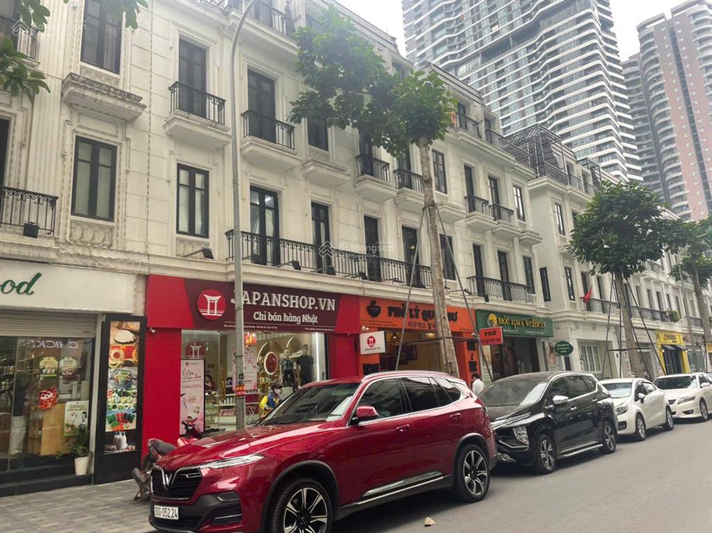 Mới ra căn shophouse embassy garden trục hoàng minh thảo 120m2  78 tỷ