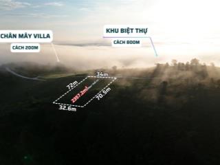 Đất nghỉ dưỡng view săn mây, ngắm bình minh  hoàng hôn đồi bát úp bảo lộc, lâm đồng có sẵn thổ cư
