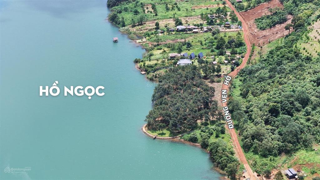 Đất view hồ ngọc bảo lộc  622.4m2 (10 x 62) có sẵn 300m thổ cư, view trực diện hồ, gần homestay