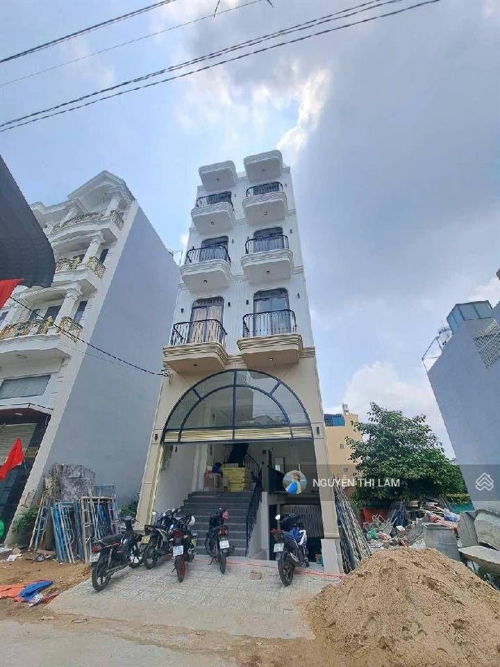 Chdv dòng tiền ổn định hầm + 4 lầu trung tâm quận 12 trần thi hè  tân thới hiệp