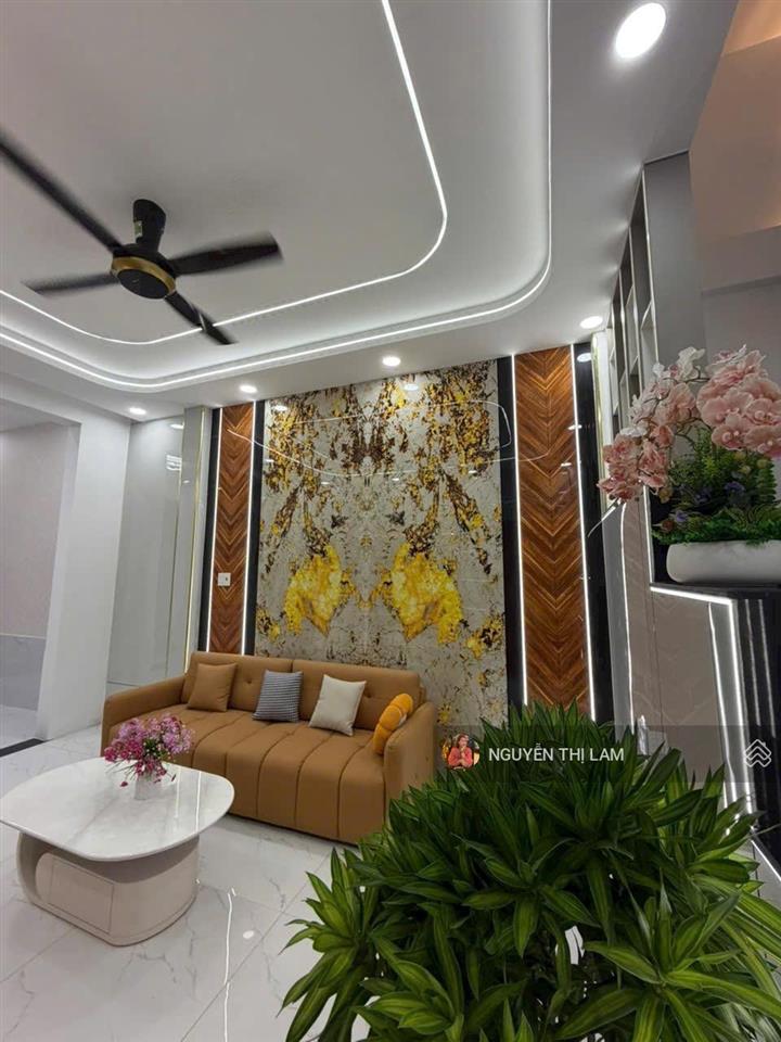 Căn nhà đẹp mới full nói thất tch08 ngay tân chanh hiệp quan 12 có 3 lẩu nhỉnh 5t