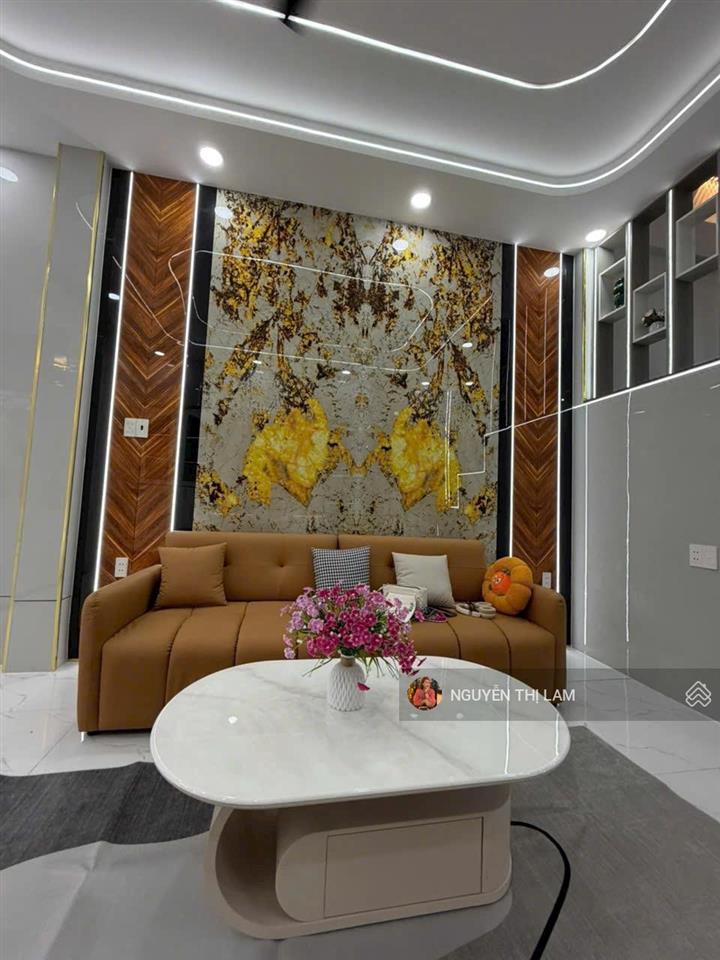 Căn nhà đẹp mới full nói thất tch08 ngay tân chanh hiệp quan 12 có 3 lẩu nhỉnh 5t