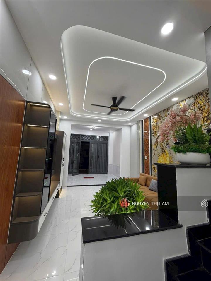 Căn nhà đẹp mới full nói thất tch08 ngay tân chanh hiệp quan 12 có 3 lẩu nhỉnh 5t