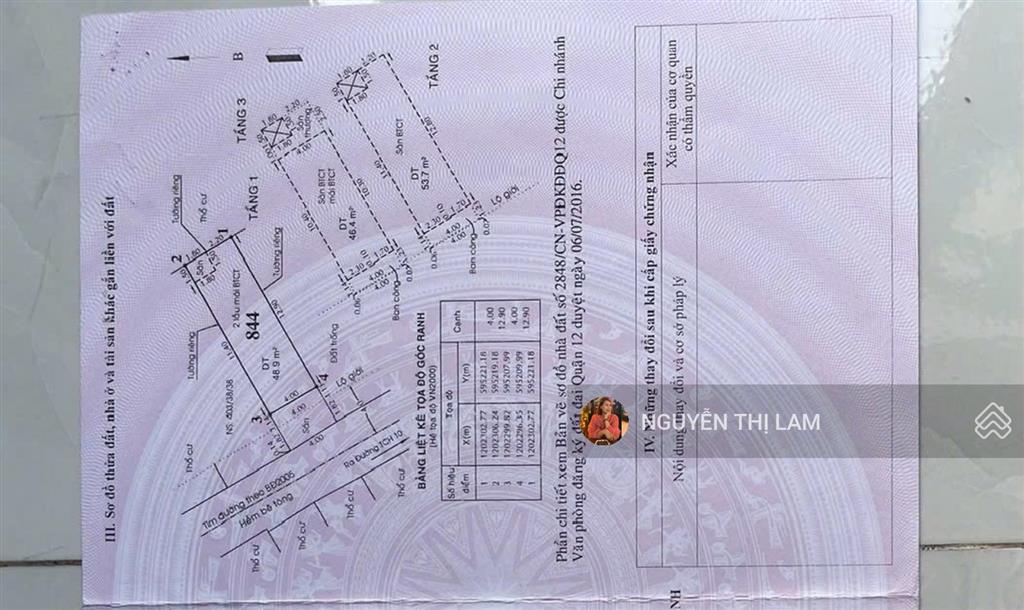 Bán nhà đẹp tân chánh hiệp ô tô ngủ trong nhà có 4 lầu giá nhỉnh 6 tỷ giá tốt khu vực