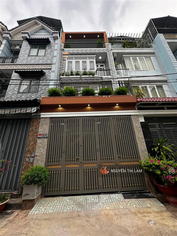 Hẻm 8m nhà 4 tầng lê văn khương 4,5x16m chỉ 5,95 tỷ