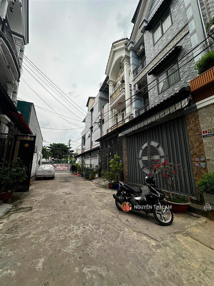 Hẻm 8m nhà 4 tầng lê văn khương 4,5x16m chỉ 5,95 tỷ