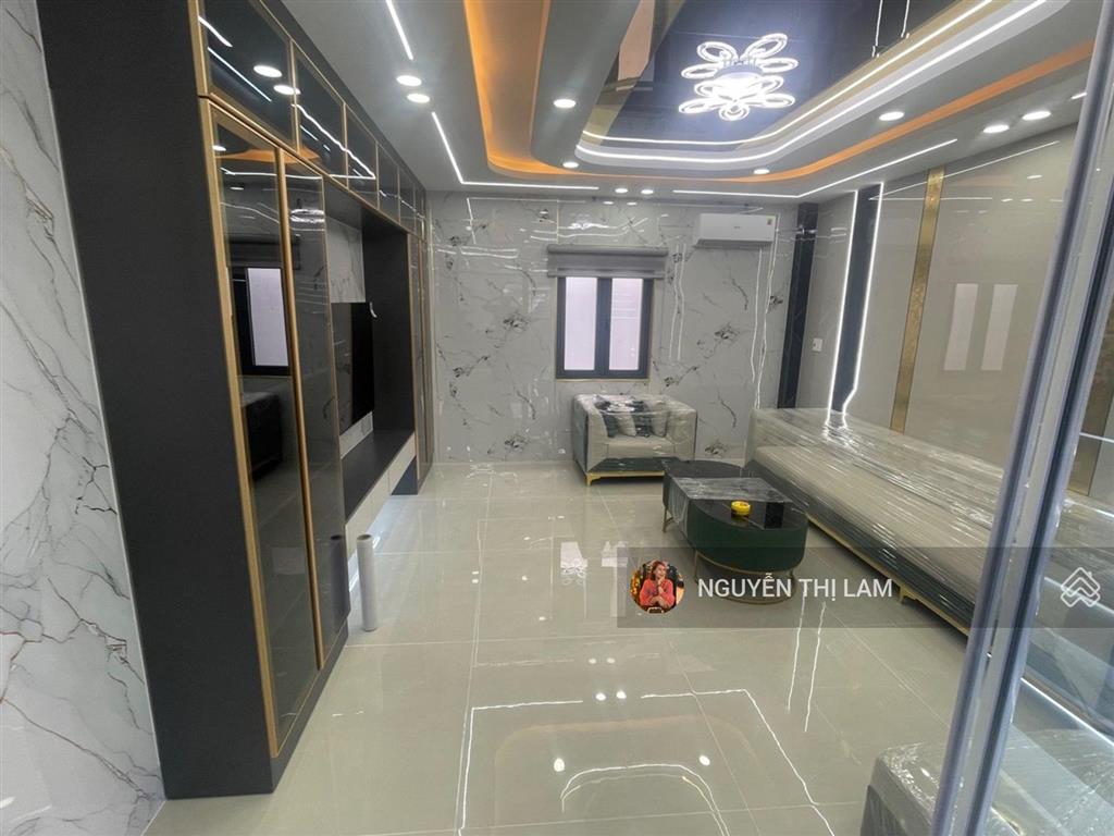 Bán nhà trung mỹ tây quận 12, nhà 5 tầng 4.5x16m gara ô tô 4pn 6wc sổ hồng riêng 6.99 tỷ