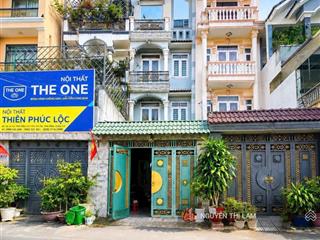 Mặt tiền tân thới hiệp 13 đường nhựa 10m nở hậu 4 tầng nhỉnh #7txx