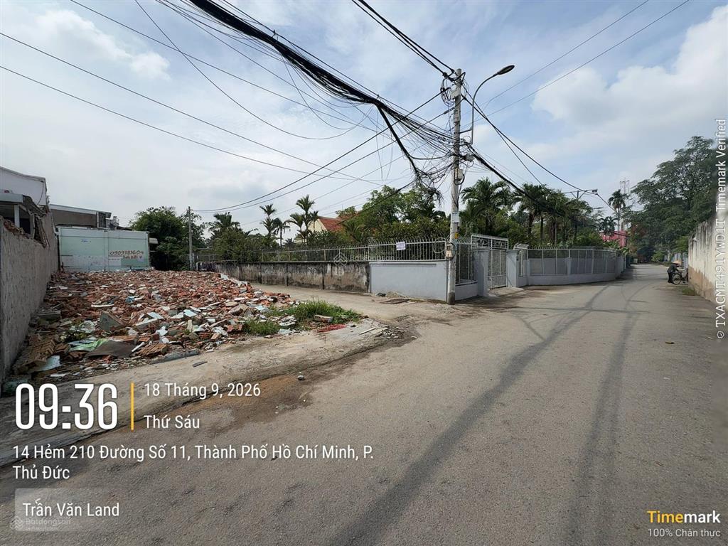 Lô góc 2 mặt tiền ngang 5.7m ngay cầu thanh đa bắc qua, gần cc chương dương home