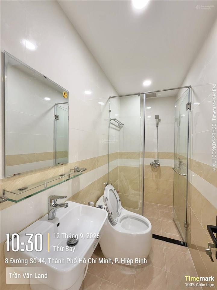 Nhà 4 tầng mặt tiền kinh doanh ngay chợ hiệp bình, góc 2 mặt tiền