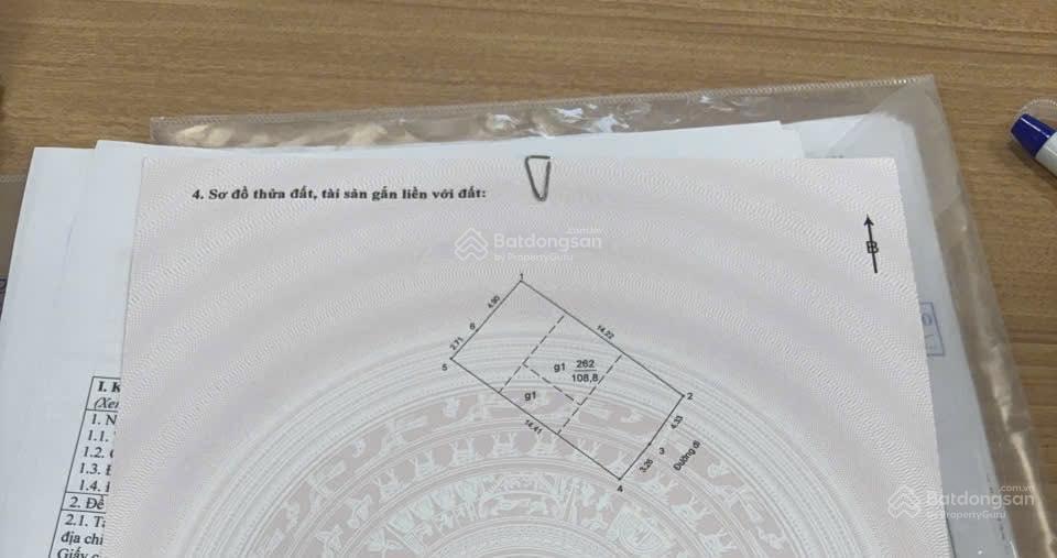Bán đất mặt ngõ 2 hoàng quốc việt dt 110m2, mt 7.8m, ngõ ô tô tránh, sổ vuông như a4, giá 45 tỷ