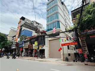 Bán nhà mặt phố la thành, ô chợ dừa dt 75m², 8 tầng, lô góc, giá 56.8 tỷ