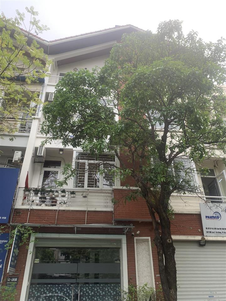 Bán nhà liền kề làng việt kiều châu âuphố nguyễn văn lộc, trục kinh doanh cực đẹp, dt 74m2 mt 4.5m