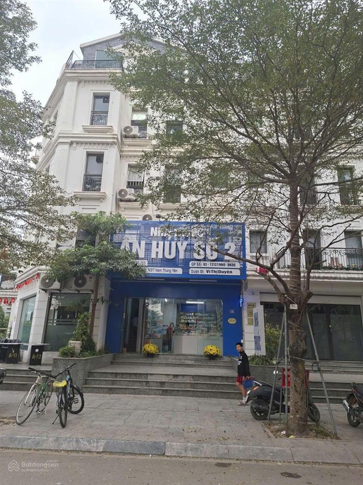 Bán mặt phố đinh núp, khu đô thị nam trung yên, yên hòa cầu giấy hà nội