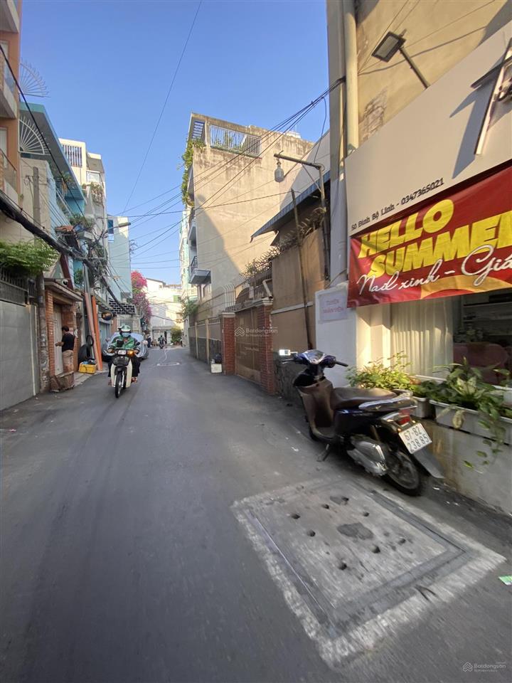 Bán nhà 210m2 bình thạnh, gần đh ngoại thương, 2 mặt hẻm xe hơi 6m, ctxd hầm 7 tầng, 25.5 tỷ tl